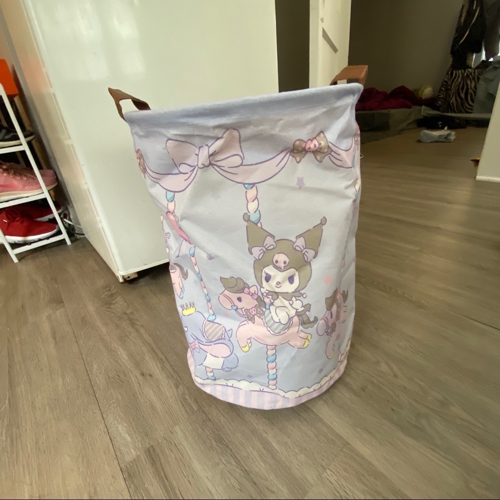 Kuromi Laundry Hamper Foldable